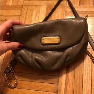 Marc Jacobs small tan cross body bag